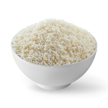 White steamed rice